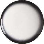 Czarne Talerze deserowe o średnicy 20 cm ceramiczne marki Maxwell and Williams 