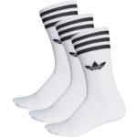 Białe Zestawy skarpetek męskie w paski sportowe na zimę marki adidas w rozmiarze L 