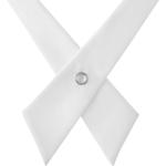 Białe Krawaty męskie marki Trendhim 