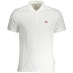 Białe Koszule z krótkim rękawem męskie do prania w pralce z krótkimi rękawami bawełniane marki LEVI´S w rozmiarze XL 