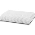 Białe Ręczniki kąpielowe z wiskozy w rozmiarze 100x180 cm 