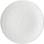 Przecenione Białe Talerze o średnicy 25 cm ceramiczne japońskie 