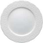 Białe Talerze o średnicy 25 cm porcelanowe marki Brandani 