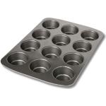 Birkmann forma do muffinek łatwe pieczenie z 12 smakołykami, metal, szary, 37 x 26 x 7 cm