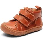 Bisgaard dziecięce buty typu sneaker Gerle na rzep, brązowy - Braun Cognac 66-24 EU