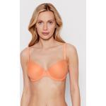 Przecenione Pomarańczowe Biustonosze damskie marki Calvin Klein Underwear Rozmiar: 65B 