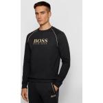 Przecenione Czarne Bluzy polarowe męskie marki HUGO BOSS BOSS w rozmiarze S 