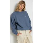 Niebieskie Bluzy damskie bawełniane marki Carhartt WIP w rozmiarze S 