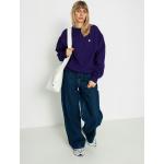 Granatowe Bluzy damskie bawełniane marki Carhartt WIP w rozmiarze M 
