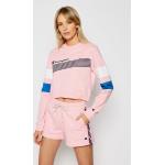 Przecenione Różowe Bluzy damskie marki Champion w rozmiarze S 