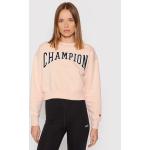 Przecenione Różowe Bluzy damskie marki Champion w rozmiarze L 