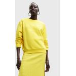 Przecenione Żółte Bluzy damskie marki Desigual w rozmiarze M 