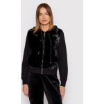 Przecenione Czarne Bluzy polarowe damskie marki DKNY | Donna Karan w rozmiarze S 