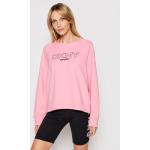 Przecenione Różowe Bluzy damskie marki DKNY | Donna Karan w rozmiarze M 