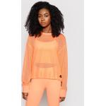 Przecenione Pomarańczowe Bluzy damskie marki DKNY | Donna Karan w rozmiarze S 