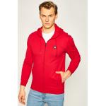 Przecenione Czerwone Bluzy polarowe męskie marki Emporio Armani w rozmiarze L 