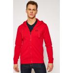 Przecenione Czerwone Bluzy polarowe męskie marki Emporio Armani w rozmiarze L 