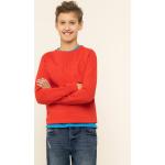 Przecenione Czerwone Bluzy dziecięce polarowe marki Guess 