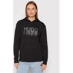 Przecenione Czarne Bluzy damskie marki Hugo w rozmiarze S 