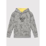 Przecenione Szare Bluzy dziecięce polarowe marki Hummel w rozmiarze 110 