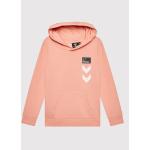 Przecenione Różowe Bluzy dziecięce sportowe marki Hummel 