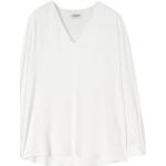 Białe Bluzki koszulowe damskie eleganckie marki DONDUP w rozmiarze M 