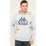 Przecenione Szare Bluzy polarowe męskie marki Kappa w rozmiarze L 