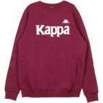 Czerwone Bluzy z kapturem męskie marki Kappa w rozmiarze XL 