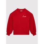 Przecenione Czerwone Bluzy dziecięce polarowe marki Lacoste 