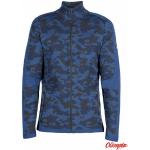 Przecenione Granatowe Bluzy z kołnierzem męskie na zimę marki Newland 