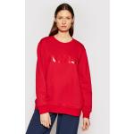 Przecenione Czerwone Bluzy damskie marki Michael Kors MICHAEL w rozmiarze M 