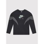 Przecenione Czarne Bluzy dziecięce sportowe marki Nike 