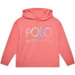 Przecenione Różowe Bluzy dziecięce polarowe marki POLO RALPH LAUREN Big & Tall 