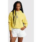 Przecenione Żółte Bluzy damskie marki POLO RALPH LAUREN Big & Tall w rozmiarze S 