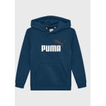 Przecenione Granatowe Bluzy dziecięce sportowe marki Puma w rozmiarze 92 