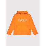 Przecenione Pomarańczowe Bluzy dziecięce sportowe marki REIMA w rozmiarze 134 