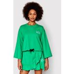 Przecenione Zielone Bluzy damskie marki Silvian Heach w rozmiarze M 