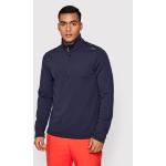 Przecenione Granatowe Bluzy sportowe męskie sportowe marki CMP w rozmiarze XL 