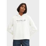 Przecenione Białe Bluzy damskie marki Tom Tailor w rozmiarze S 
