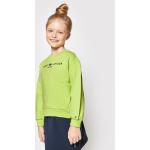 Przecenione Zielone Bluzy dziecięce polarowe marki Tommy Hilfiger 