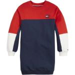 Niebieskie Koszulki dziecięce sportowe dla chłopców eleganckie marki Tommy Hilfiger 
