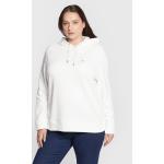 Przecenione Białe Bluzy damskie marki Tommy Hilfiger w rozmiarze 3 XL 
