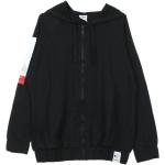 Czarne Bluzy rozpinane damskie eleganckie marki Reebok w rozmiarze M 
