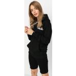Przecenione Czarne Bluzy ze ściągaczem damskie bawełniane marki ellesse w rozmiarze M 
