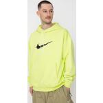 Przecenione Żółte Bluzy z kapturem męskie marki Nike SB Stefan Janoski w rozmiarze M 
