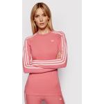 Przecenione Różowe Bluzki damskie marki adidas w rozmiarze XS 