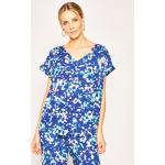 Przecenione Niebieskie Bluzki damskie marki DKNY | Donna Karan w rozmiarze XS 