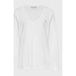 Przecenione Białe Bluzki damskie marki Tommy Hilfiger w rozmiarze 4 XL 
