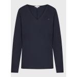 Przecenione Granatowe Bluzki damskie marki Tommy Hilfiger w rozmiarze 4 XL 