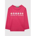 Przecenione Różowe Bluzki dziecięce marki United Colors of Benetton 